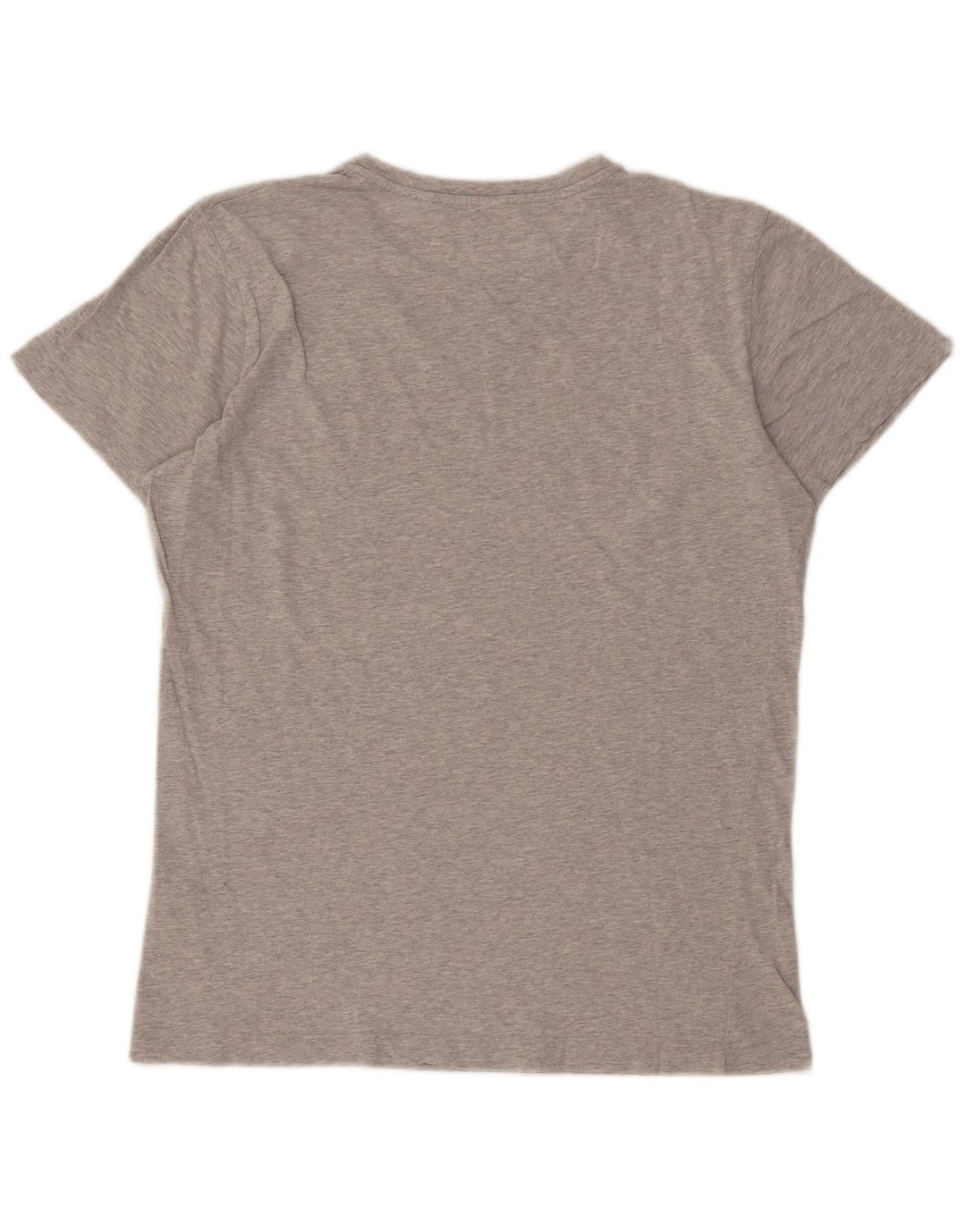 Diesel Hombre Camiseta Gráfica Top De Algodón Moteado Gris Medio