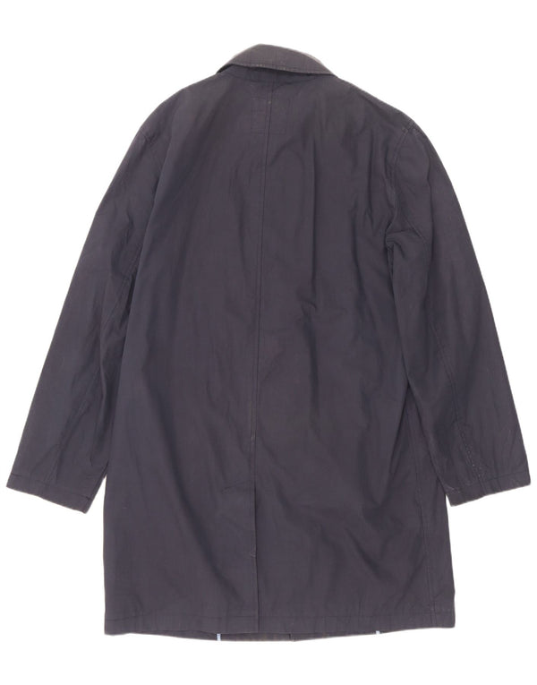 Abrigo Gap para hombre UK 36 Small Poliéster azul marino
