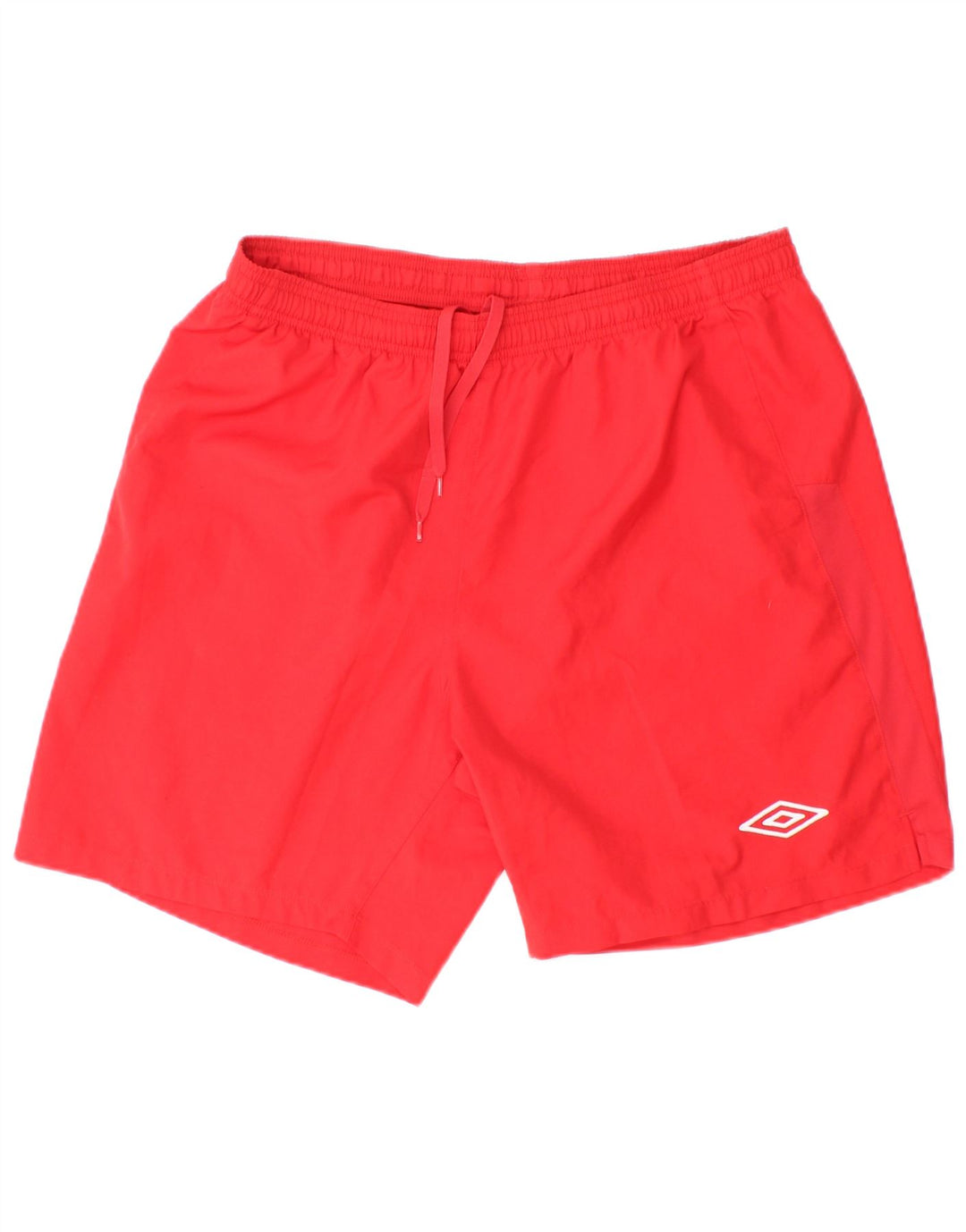 Pantalones cortos deportivos Umbro para hombre poliéster rojo grande