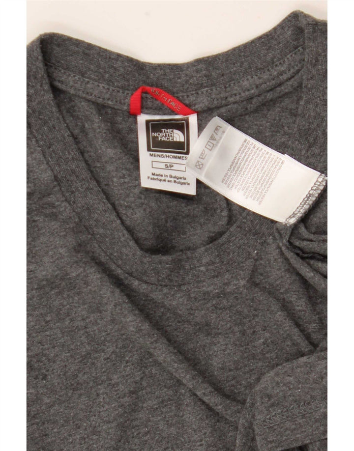 Camiseta The North Face Hombre Top Small Gris Algodón