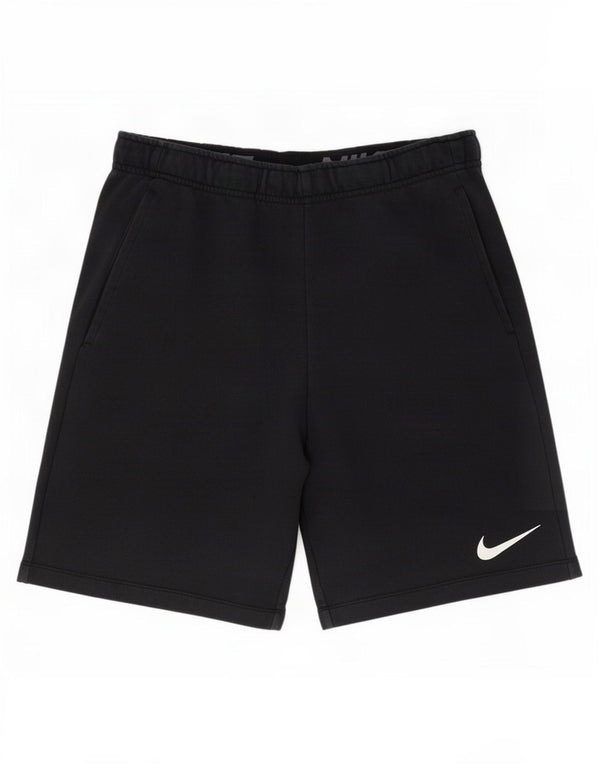 Nike - Pantalones cortos deportivos Dri Fit para hombre, talla grande, algodón negro