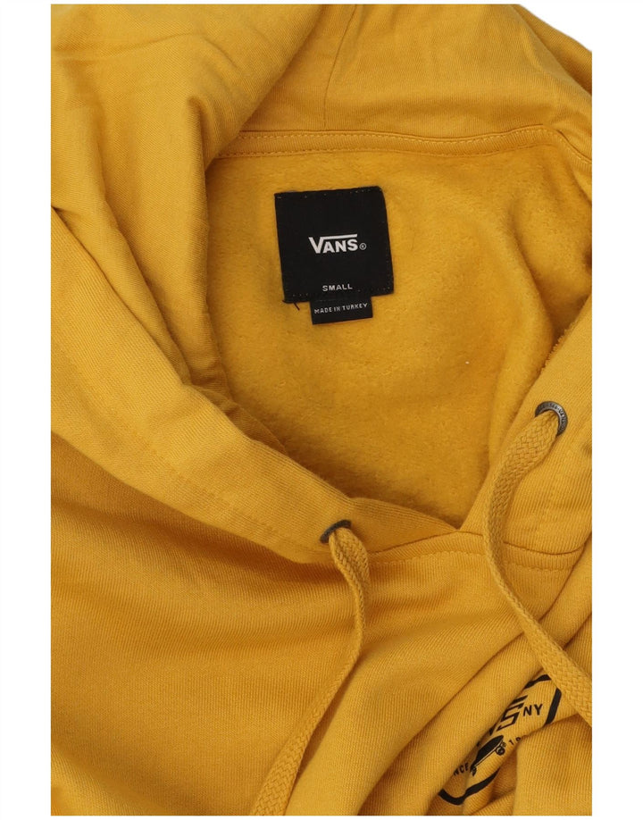 Vans Hombre Sudadera Con Capucha Gráfica Jersey Pequeño Amarillo