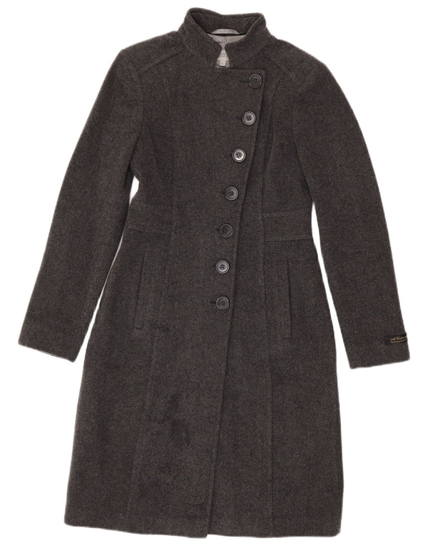 MARKS & SPENCER Abrigo para mujer UK 8 Small Lana gris