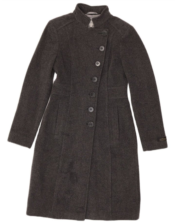 MARKS & SPENCER Abrigo para mujer UK 8 Small Lana gris