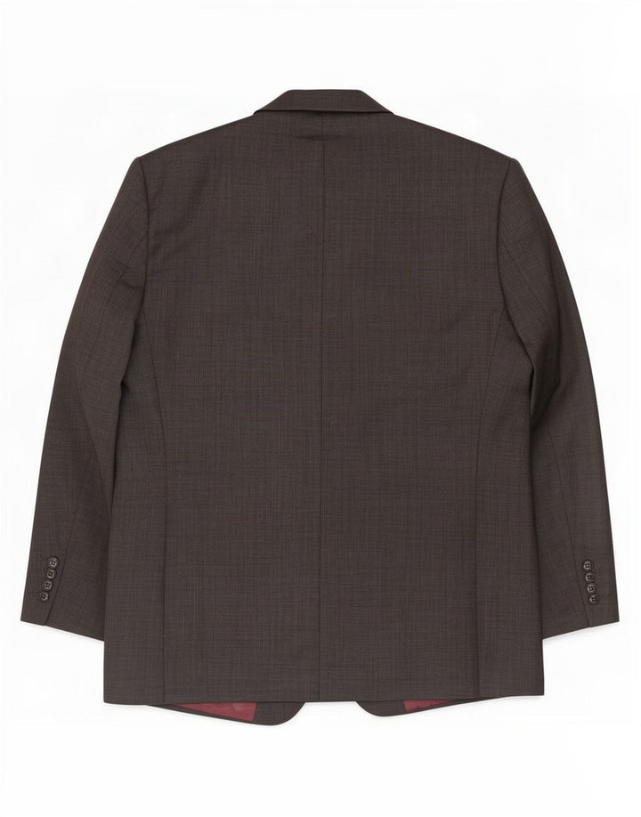 John Lewis Chaqueta tipo blazer de 2 botones para hombre UK 40 Large Grey Wool