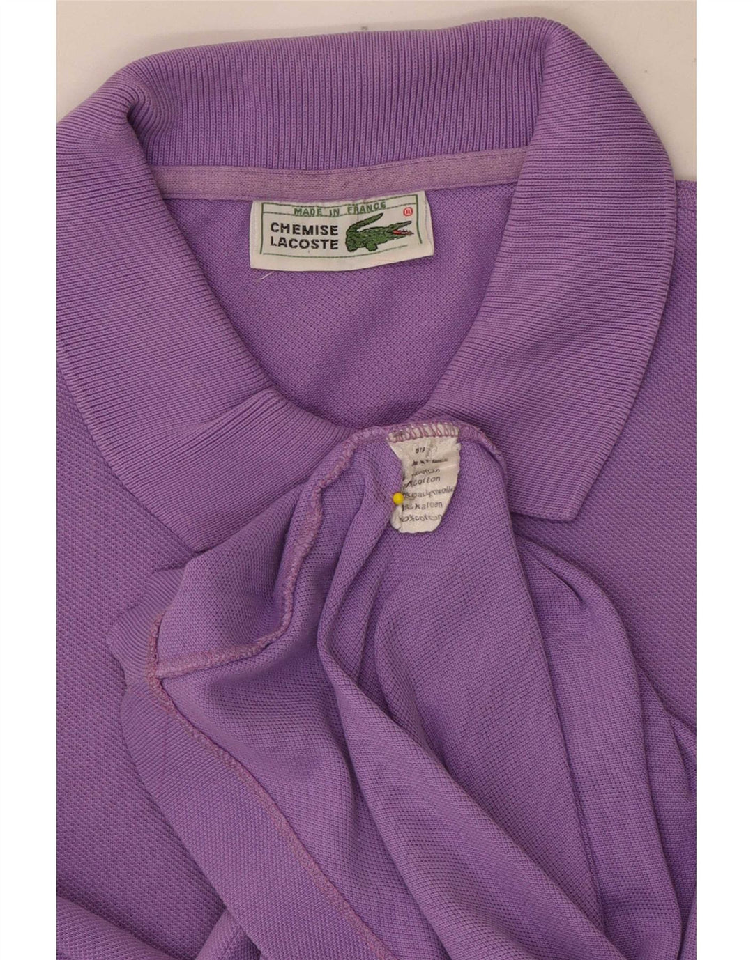 Polo Lacoste Hombre Algodón Morado Medio
