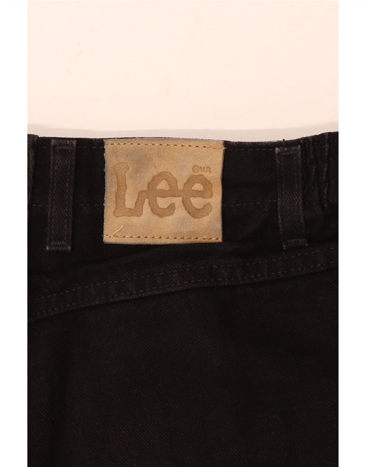 Lee Shorts De Mezclilla Mujer W26 Small Black