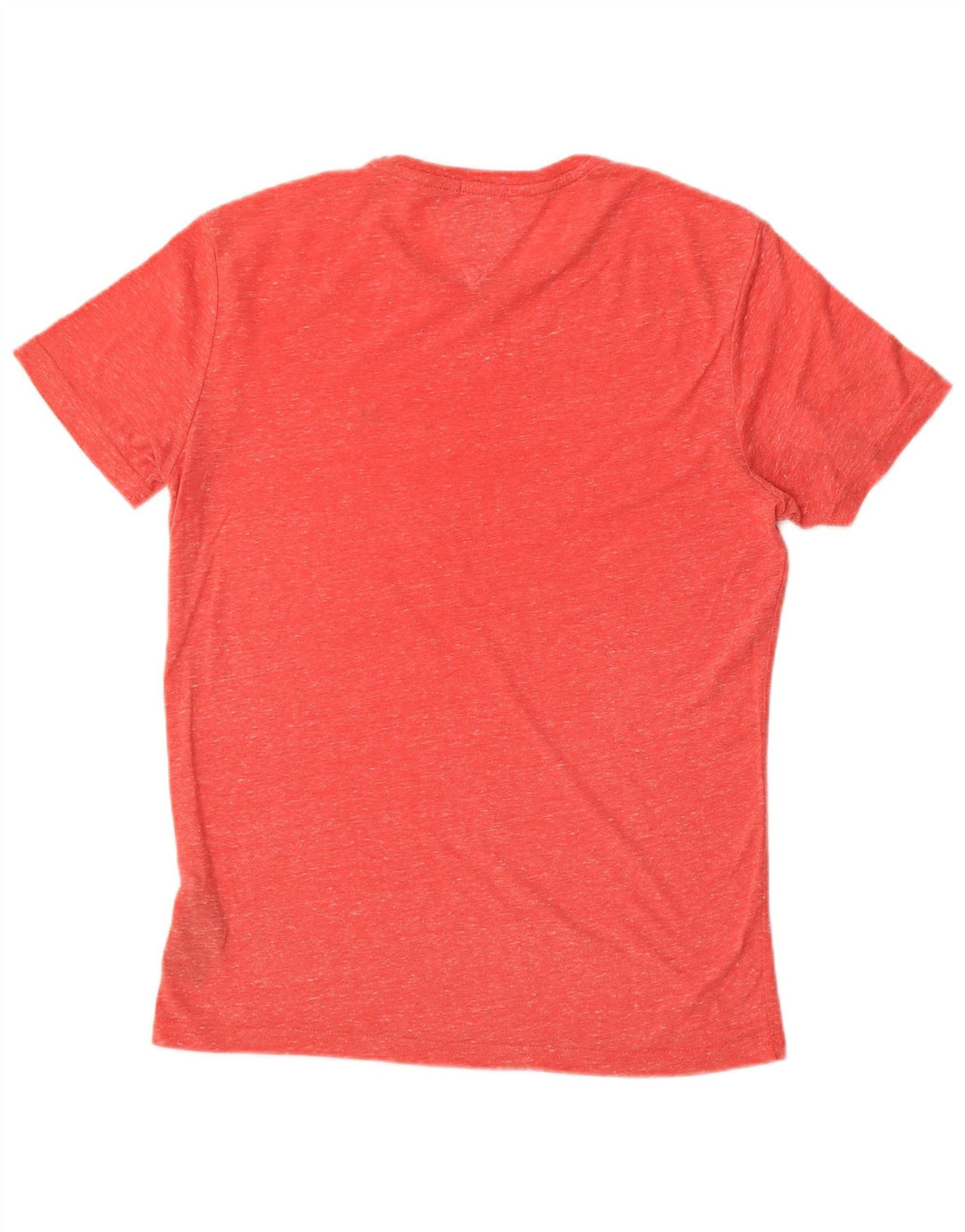 Tommy Hilfiger Camiseta para hombre Top Medium Red Moteado Poliéster
