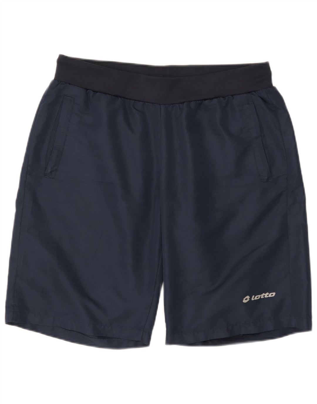 Pantalones cortos deportivos Lotto para hombre azul marino mediano