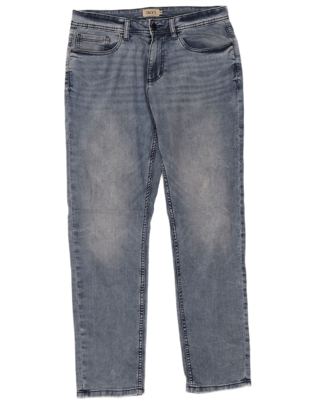 Dack's Jeans cónicos para mujer IT 48 XL W34 L32 Algodón azul
