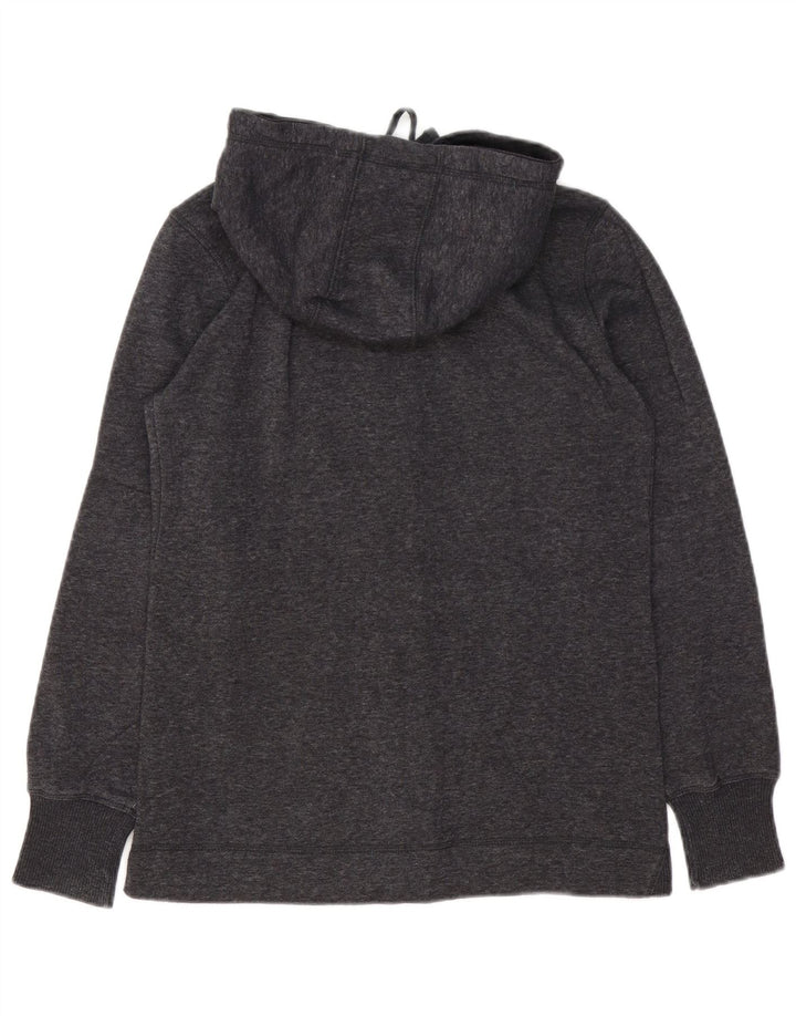 CHAMPION Suéter con capucha y cremallera gráfica para hombre Pequeño algodón moteado gris