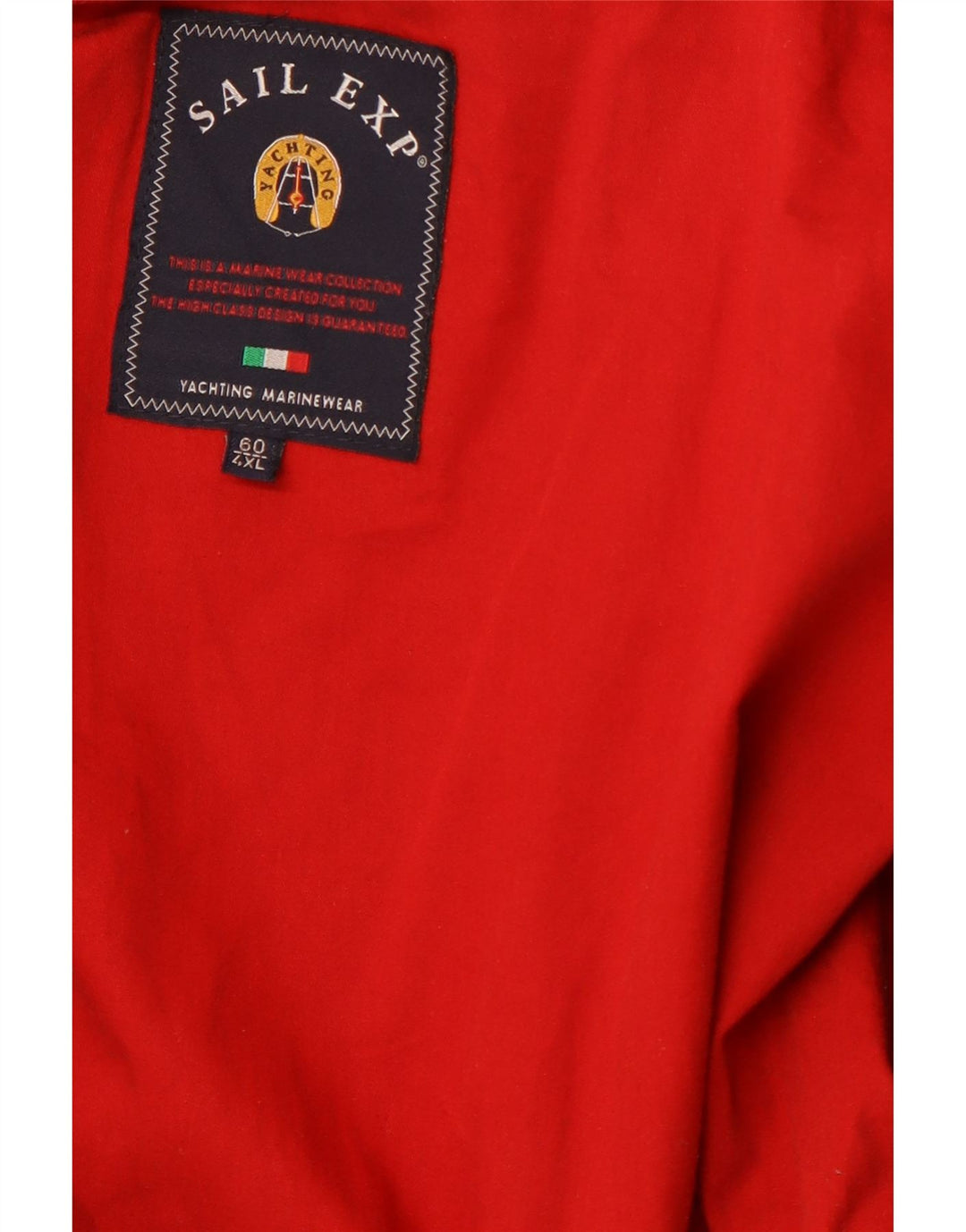 SAIL EXP Suéter tipo cárdigan náutico para hombre 4XL Azul marino