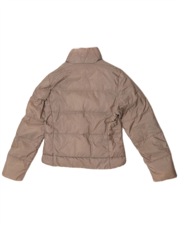Murphy & Nye Chaqueta acolchada para mujer UK 10 Small Beige Poliamida