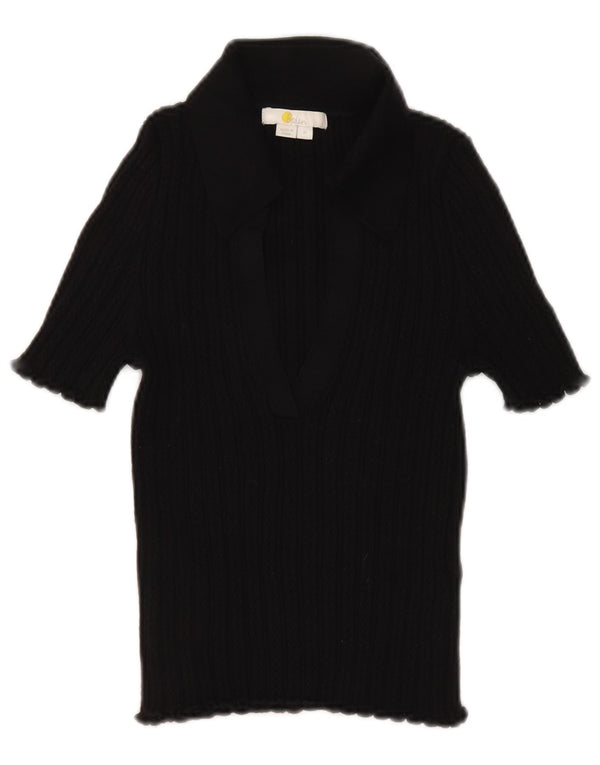 Polo Boden para mujer UK 40 Mediano Algodón negro