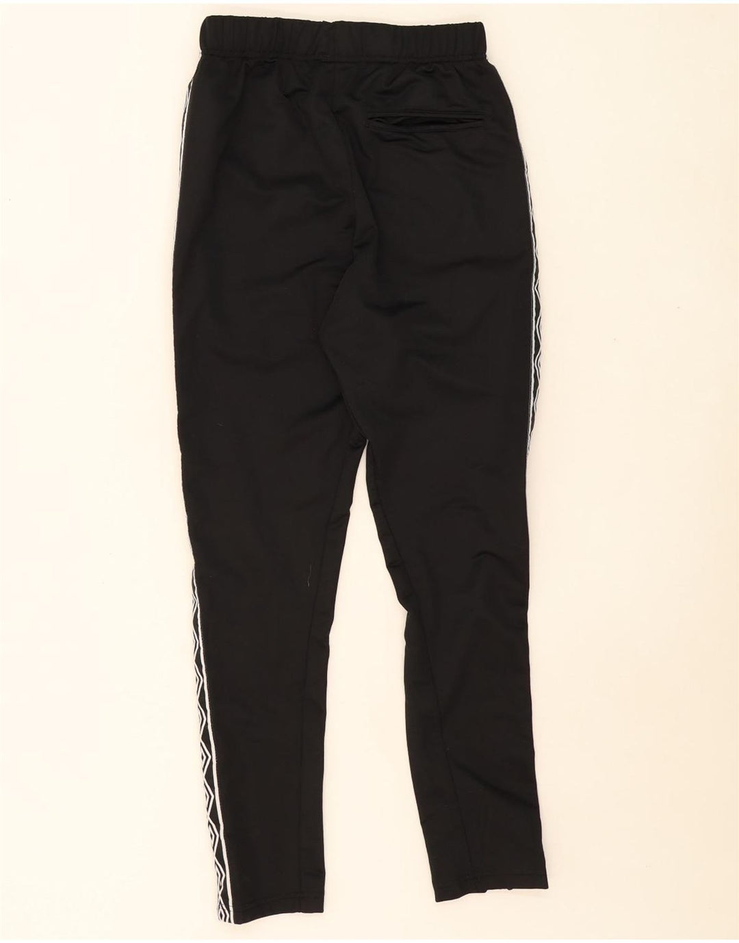 UMBRO Hombre Pantalones De Chándal Gráfico Pequeño Poliéster Negro