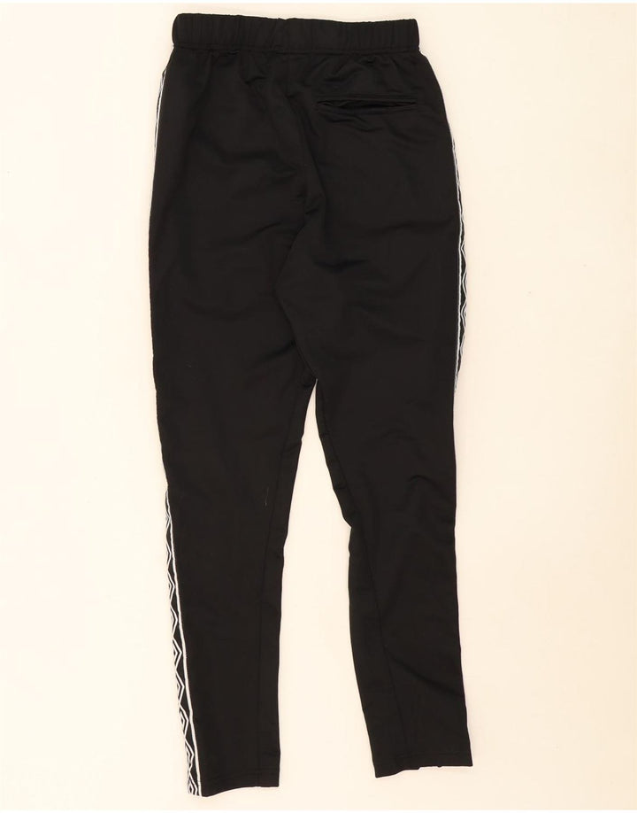UMBRO Hombre Pantalones De Chándal Gráfico Pequeño Poliéster Negro