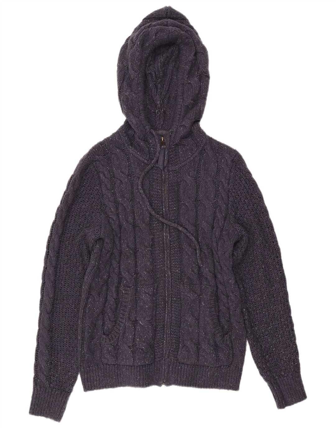 Fat Face - Cárdigan con capucha para mujer, talla 40, talla mediana, color azul marino