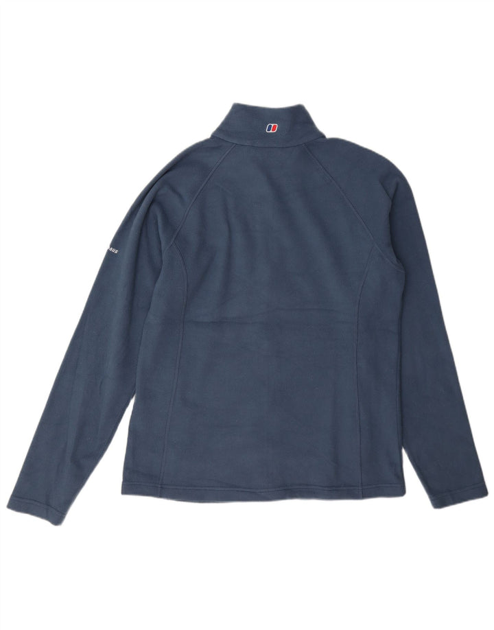 Berghaus Chaqueta polar para mujer UK 44 Poliéster azul medio