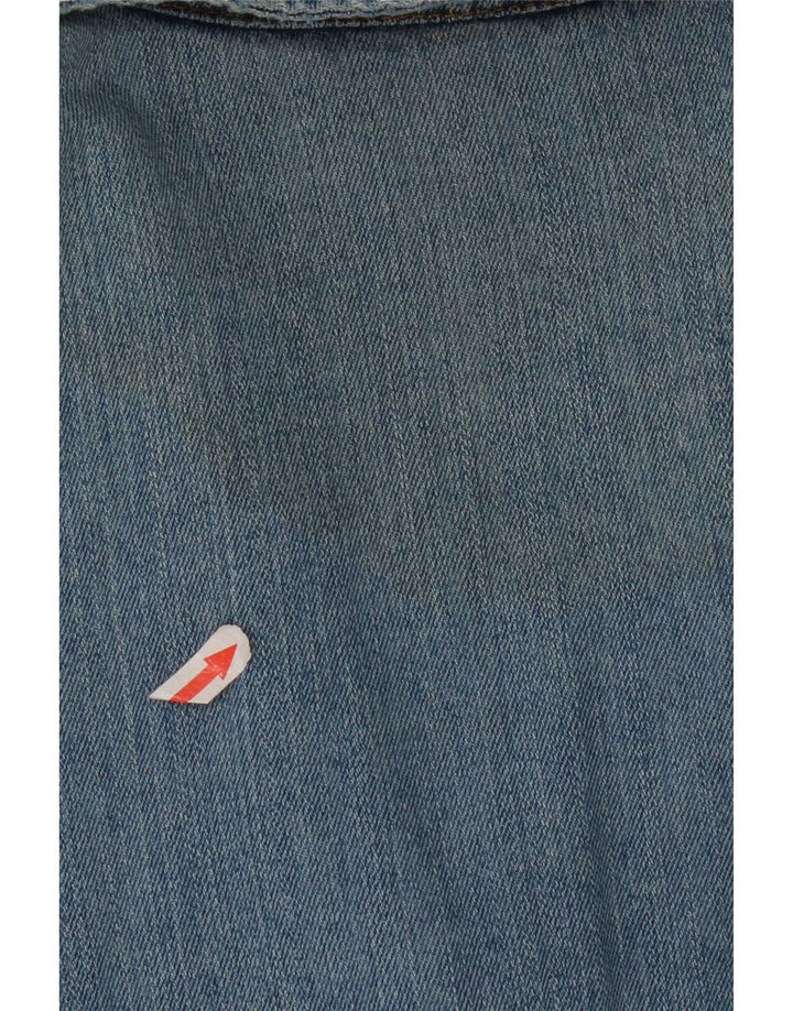Levi's Chaqueta Blazer Vaquera De 3 Botones para Mujer UK 46 Grande Algodón Azul