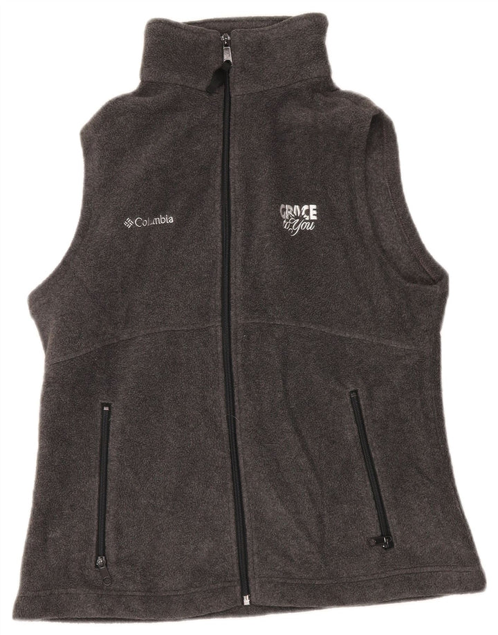 Chaleco polar COLUMBIA para mujer UK 44 Poliéster gris medio