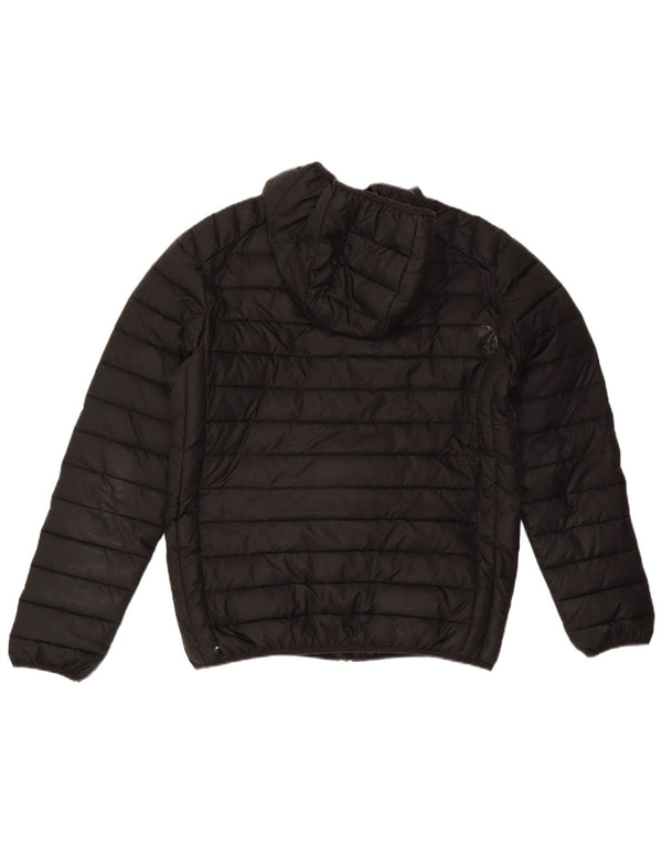 Chaqueta acolchada con capucha para hombre Ellesse UK 40 Grande Poliéster negro