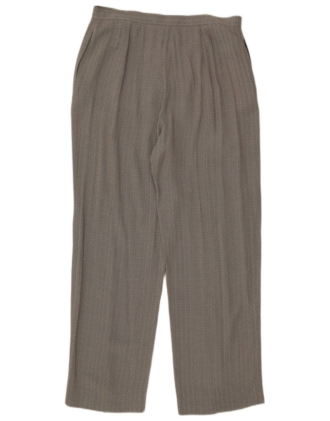 Talbots Conjunto de 2 piezas con 2 botones para mujer UK 16 Large W34 L30 Grey Herringbone