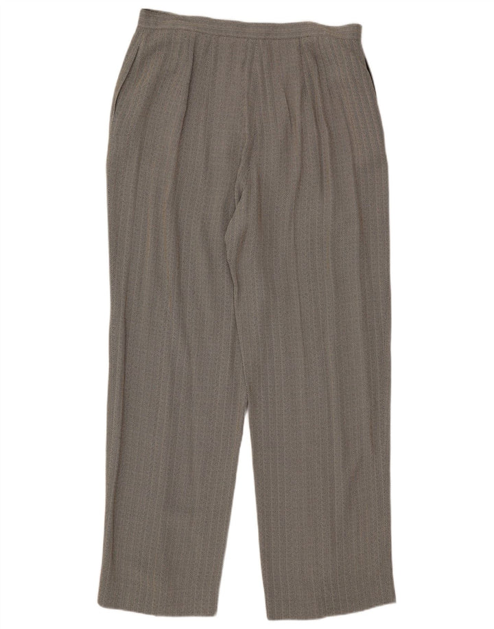 Talbots Conjunto de 2 piezas con 2 botones para mujer UK 16 Large W34 L30 Grey Herringbone