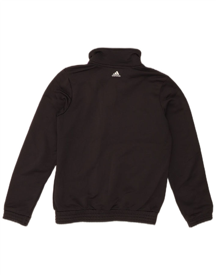 Adidas Chaqueta de chándal gráfica para niñas 9-10 años Negro Poliéster