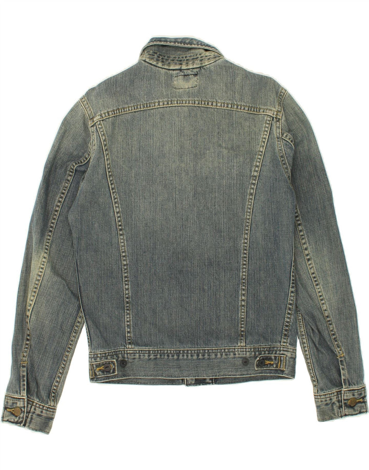 LEE Womens Denim Jacket UK 10 Small Blue Cotton Vintage Lee and Second-Hand Lee from Messina Hembry 