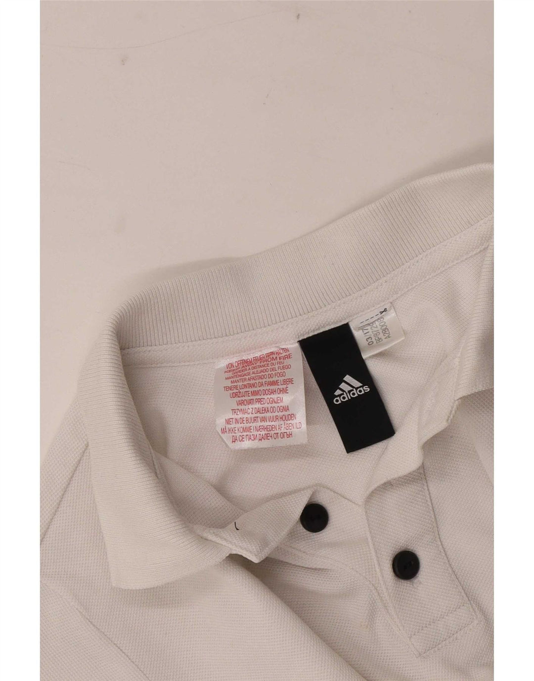 Adidas Polo Niño 9-10 Años Blanco