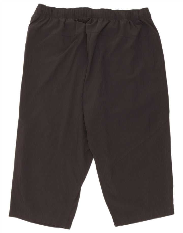 Adidas Bermudas deportivas para hombre, 2XL, poliéster negro