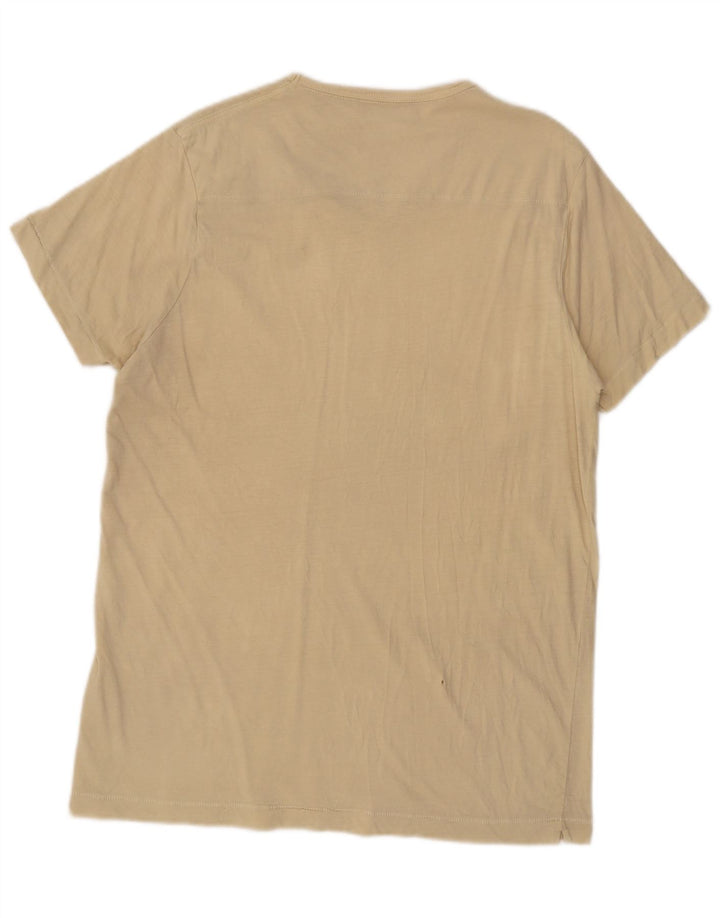 French Connection Camiseta Hombre Top XL Beige Algodón