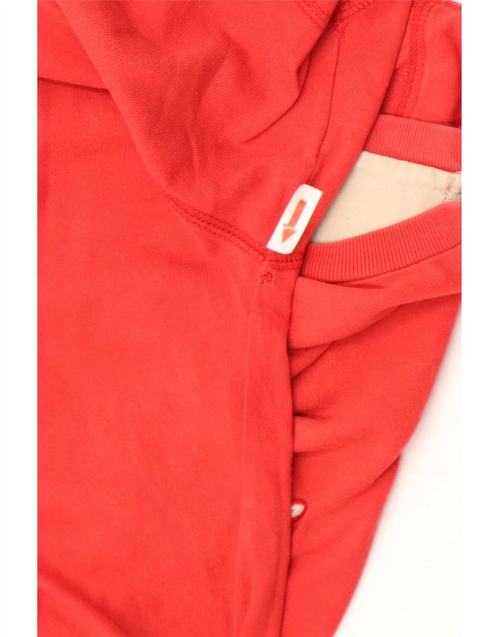Champion Camiseta Gráfica Para Hombre Top Grande De Algodón Rojo