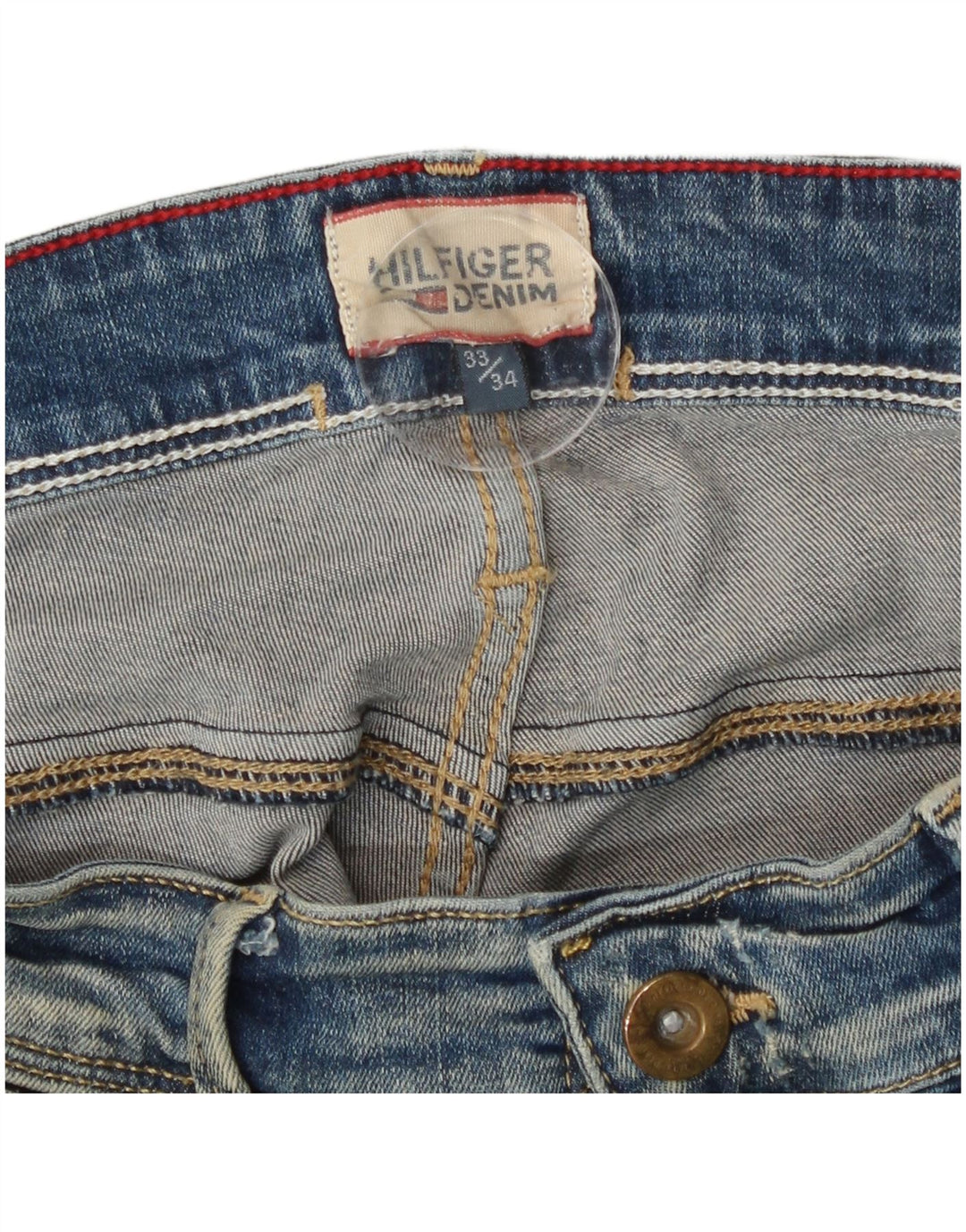 Vaqueros Tommy Hilfiger Mujer Slim W33 L29 Algodón Azul