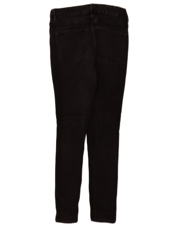 Marks & Spencer Jeans Ajustados The Ivy para Mujer UK 12 Medium W28 L27 Negro