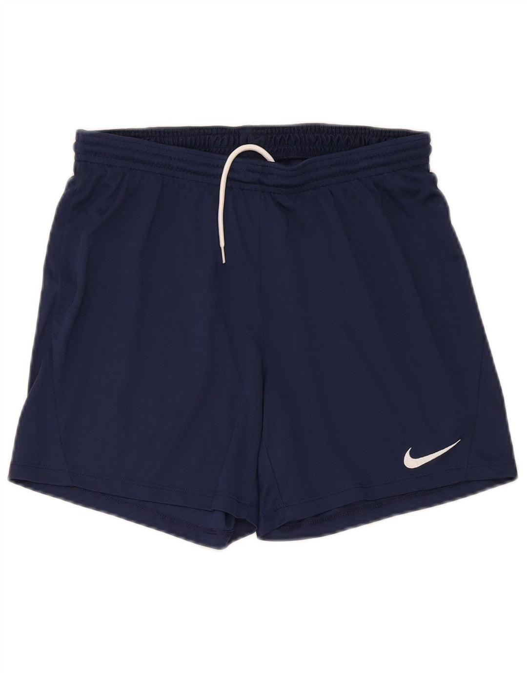 Pantalones cortos deportivos Nike Dri Fit para hombre Poliéster azul marino mediano