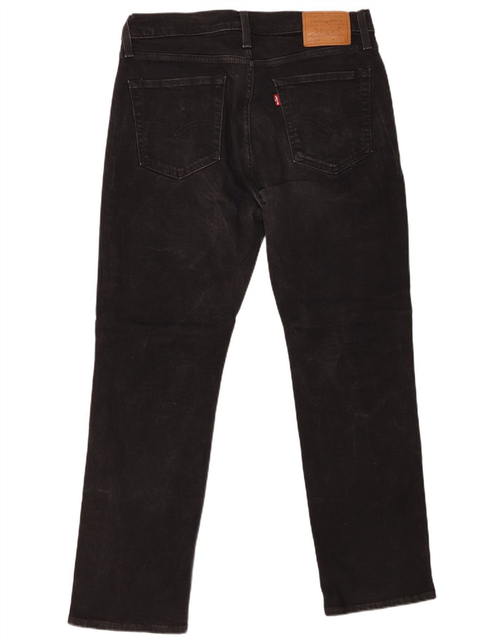 Levi's Jeans rectos 514 para hombre W33 L28 Algodón negro