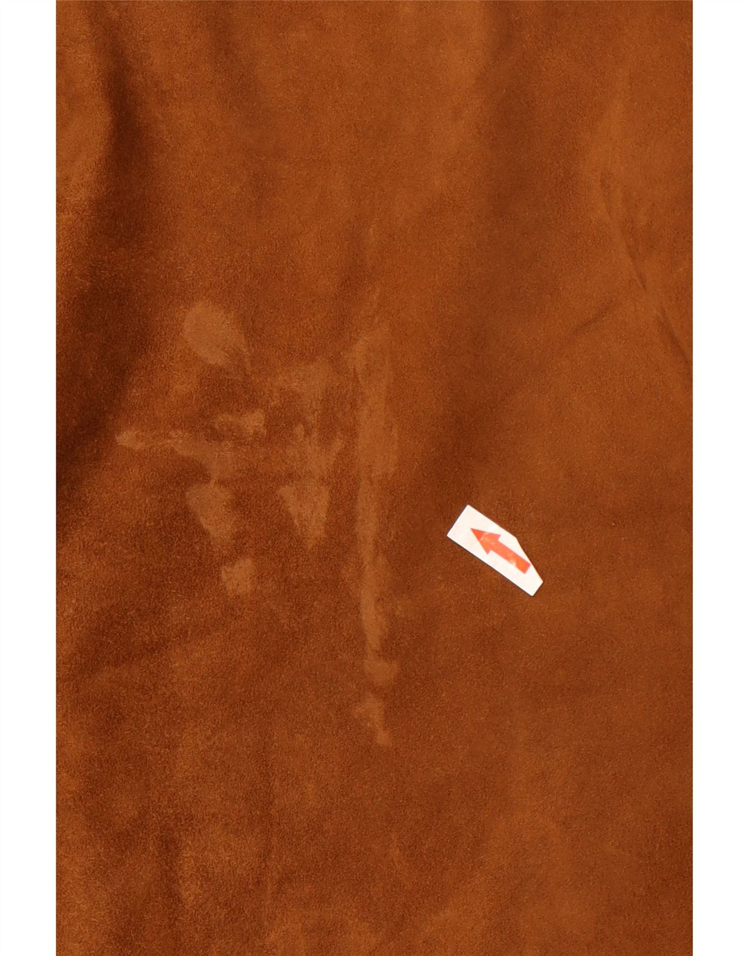 Vintage hombres ante chaqueta tamaño 62 4XL cuero marrón