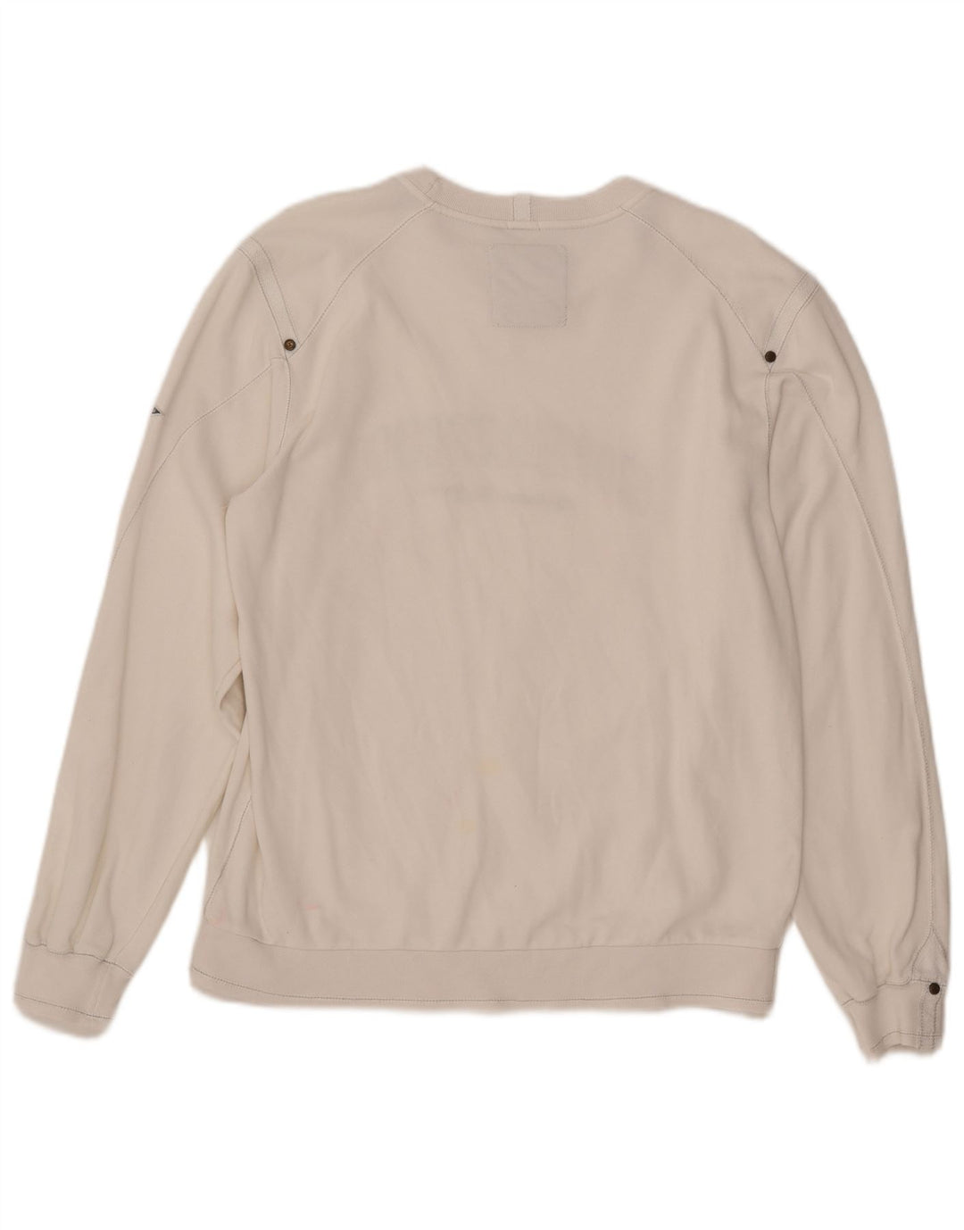 CHAMPION Sudadera gráfica para hombre Jumper Large White