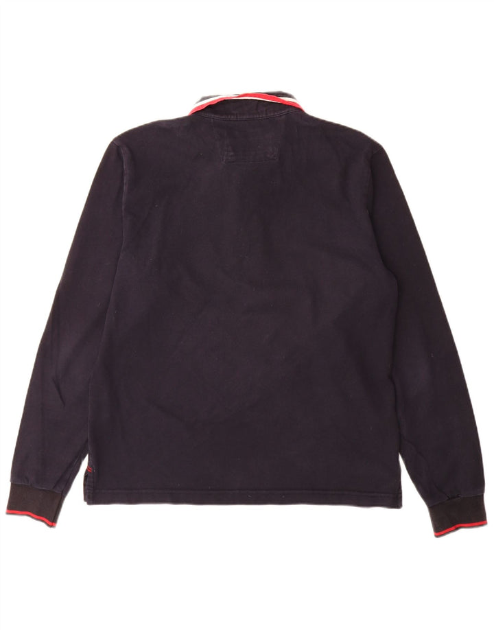 North Sails Polo De Manga Larga Para Hombre Algodón Azul Marino Medio