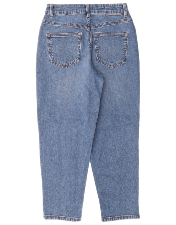 Miss Selfridge Jeans holgados de cintura alta para mujer Petite UK 8 Small W26 L25 Blue