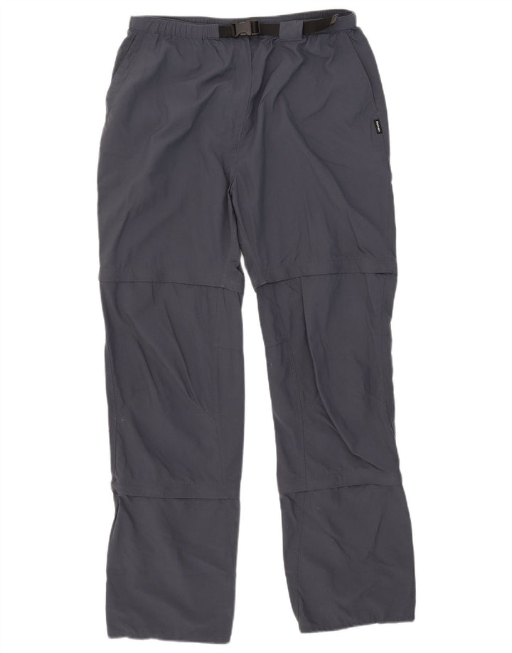 Pantalón De Senderismo Mujer Rohan Large W32 L31 Poliamida Gris