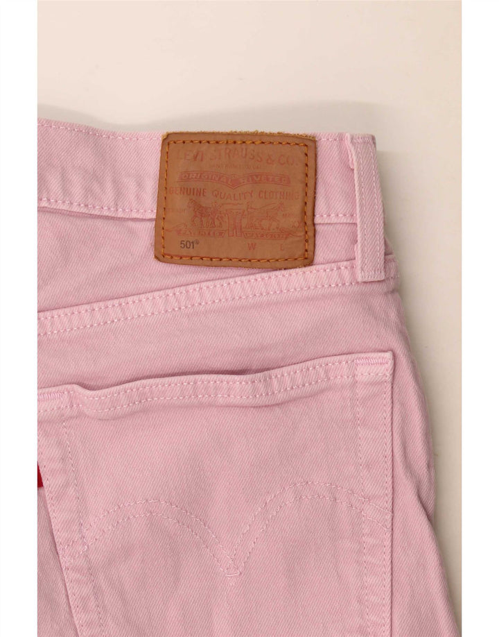 Vaqueros Levi's Mujer 501 Rectos W28 L29 Rosa