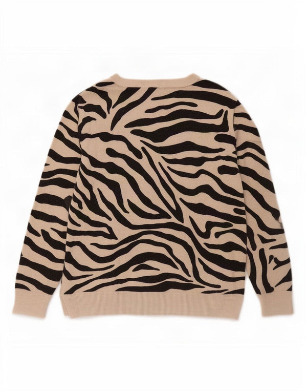 Marks & Spencer Jersey con Cuello Barco para Mujer UK 46 Large Beige
