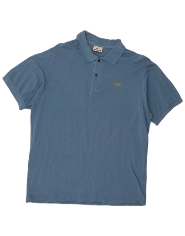 Polo Lacoste Hombre Talla 6 XL Algodón Azul