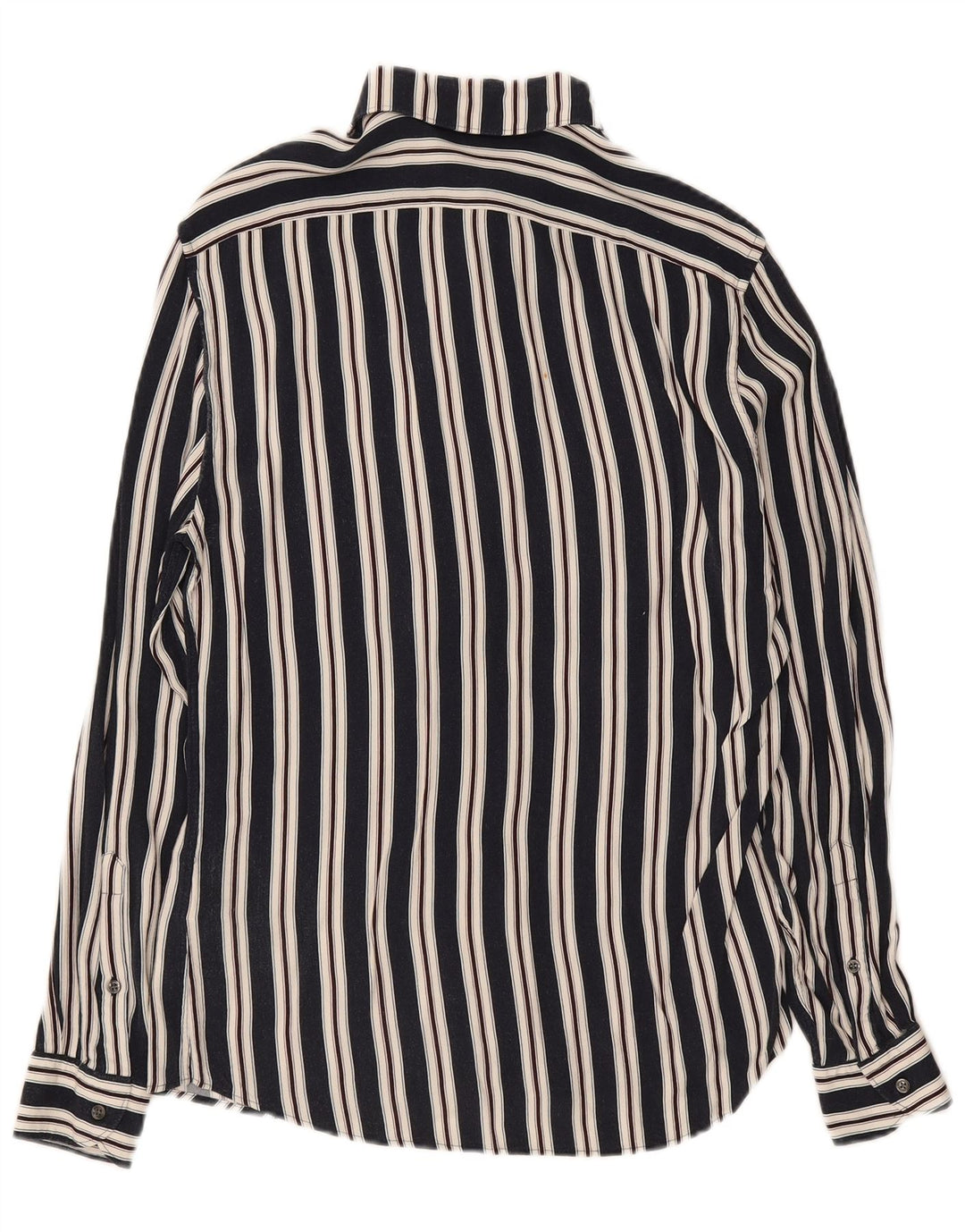 Camisa Reiss Hombre Medium Azul Marino Rayas Viscosa