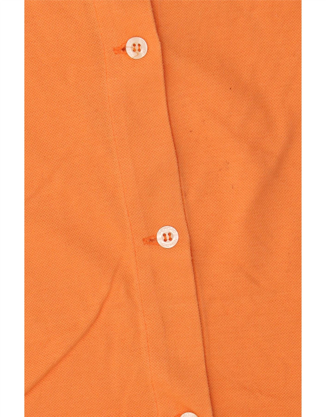 SERGIO TACCHINI Blusa camisera de manga corta para mujer UK 44 Naranja medio