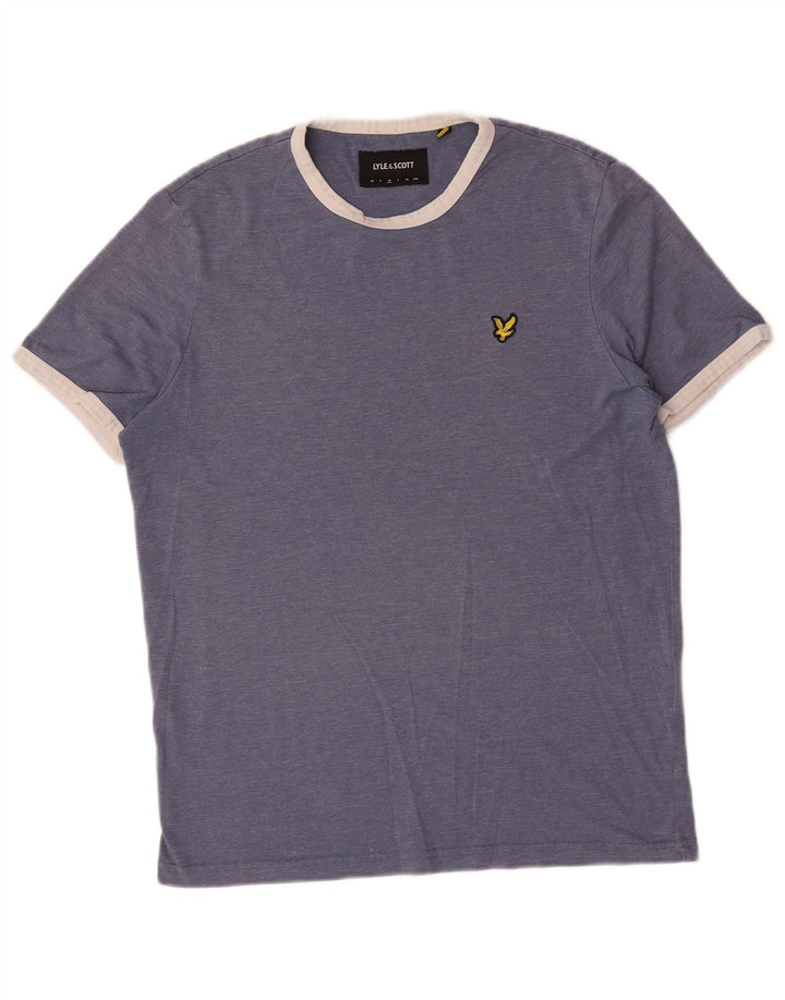 Camiseta Lyle & Scott Hombre Top Azul Medio Poliéster