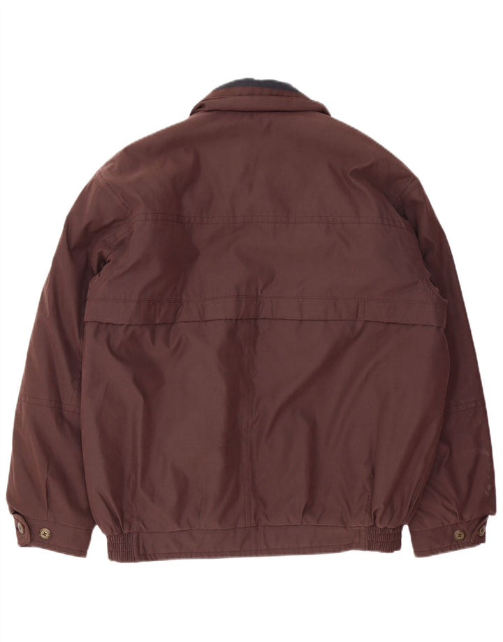 Nick Taylor Chaqueta acolchada para hombre IT 50 poliéster marrón grande