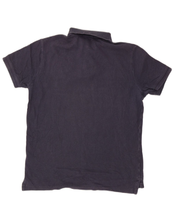 Polo Ralph Lauren Camisa ajustada personalizada para hombre Algodón azul marino medio